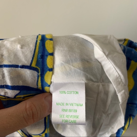 Lilly Pulitzer | Beach Club Blue Docksider Top - Picture 4 of 4